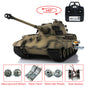 Henglong 1/16 7.0 Upgraded King Tiger 3888A RTR RC Tank BB Infrared Combat Smoke Metal Barrel Tracks Drive Idler Wheels Gearbox