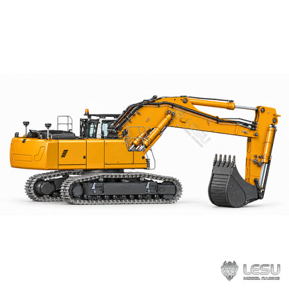 TOUCAN RC HOBBY LESU  B0029 LR956 2Arms 1/14 Metal RC Hydraulic Excavator  Remote Control Digger Dual Pumps 9CH Valve Brushless Motor Light PL18EVLITE