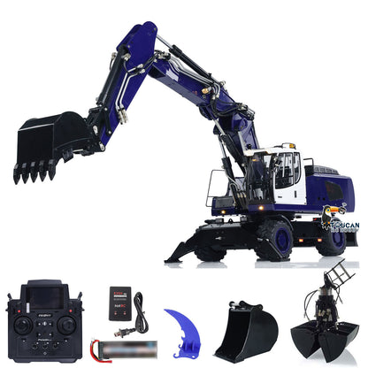 TOUCAN RC HOBBY MTM 946-3 Metal 1/14 RC Hydraulic Excavator Radio Control Digger 8-ways Reserving Valves for Model Enthusiasts