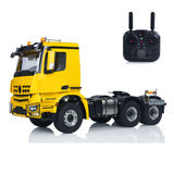 3363 RC Lorry Car 1/14 Radio Controlled Tractor Truck Model 6x6 NO Lock Differential Axle 2Speed 10CH Radio Brush Motor ESC