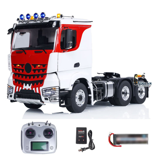TOUCAN RC HOBBY  6x6 RC Tractor Truck 1/14 Radio Control Car Painted Assembled Metal Chassis