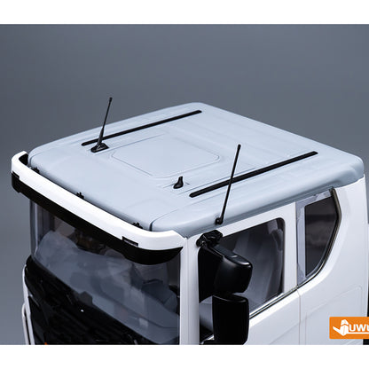 Kunststoff Low-top Dach Shell für 1/14 Tamiya DIY 770S Radio Control Traktor Lkw 56371 56368