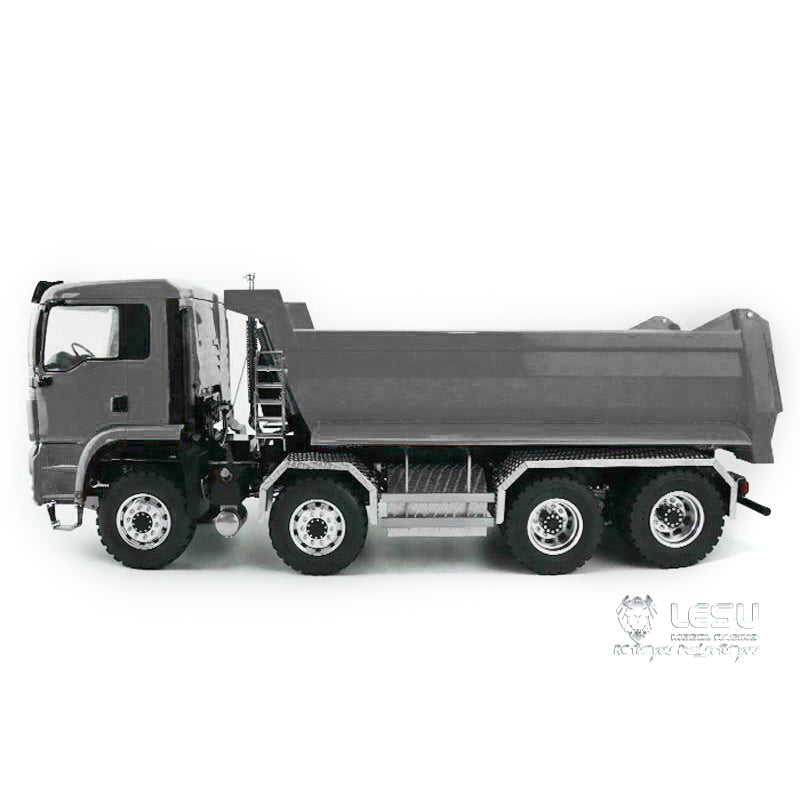 TOUCAN RC HOBBY LESU TGS Cabin 1/14 8*8/6*6 Metal RC Dumper Truck Hydraulic Contruction Vehicle 540 Brushed Motor Light Sound for Professional Model Hobbyists