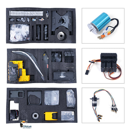 TOUCAN RC HOBBY Double E EC160E 1/14 Alloy RC Hydraulic Excavator Wireless Control Diggers Engineering Vehicle Brushless Motor for Adults