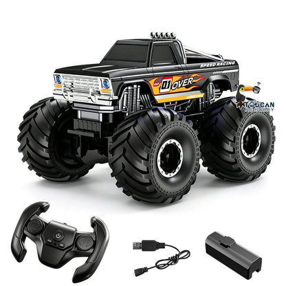 TOUCAN RC HOBBY JJRC 1/20 4WD Plastic Radio Control Off Road Vehicle Q245 Remote Control Waterproof Stunt Car All Terrain Amphibious Vehicle