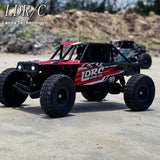 LDRC LD18499 1/18 2.4G RC Climbing Car 4*4 Remote Control Vehicle 280 Brushed Motor ESC Ready to Go Battery Servo USB Charge