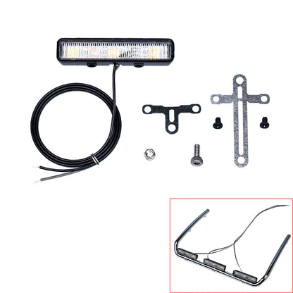 2,2 V-3 V LED-Kunststoff-Dachstrahler für DIY TAMIYA 1/14 RC Traktor-LKW-Crawler Geländewagen-Engineering-Fahrzeug-Hydraulikkipper