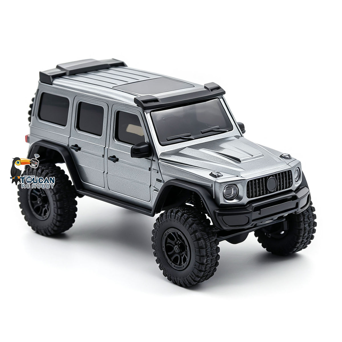TOUCAN RC HOBBY AX30 1/30 4WD RC Rock Crawler Truck 2.4G Remote Control Off Road Climbing Car with Light System Battery RTR