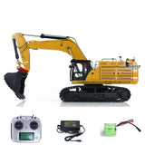 Toucanhobby C374 1/14 Metal RC Hydraulic Excavator RTR Brushless Motor Quick Coupler FlySky I6S Controller for Construction Model Collectors