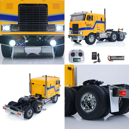 TOUCAN 1/14 Remote Control Vehicle DIY Tractor Truck 6*4 Chassis 56304 3Speed Transmission Light Sound System RTR Flysky Radio