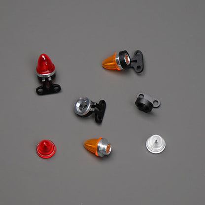 LED-Kunststoff-Markierungsleuchte, 2,2 V-3 V, hintere Begrenzungsleuchte für DIY Tamiya 1/14 RC Traktor-LKW-Modell, Sattelauflieger, Kipper, Autoteile