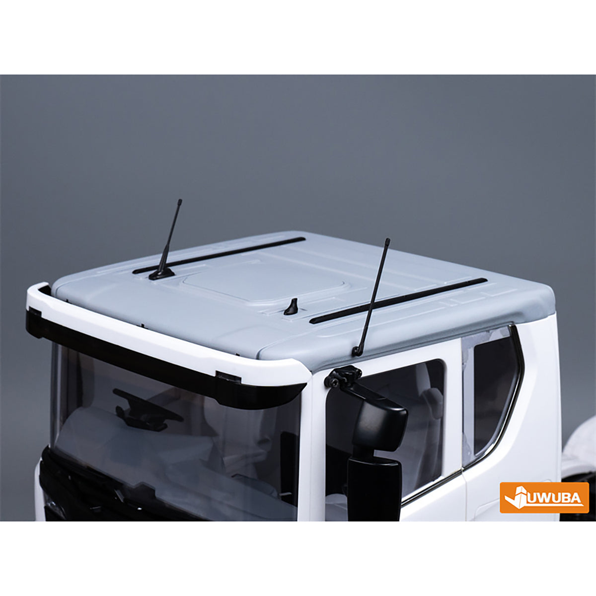 Kunststoff Low-top Dach Shell für 1/14 Tamiya DIY 770S Radio Control Traktor Lkw 56371 56368