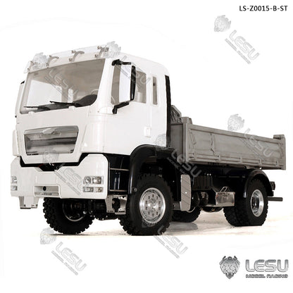 TOUCAN RC HOBBY LESU 1/14 6x6 Metal TGS Dumper A/B Truck Model Light Sound Hydrualic System Motor Light Sound Opitonal Versions