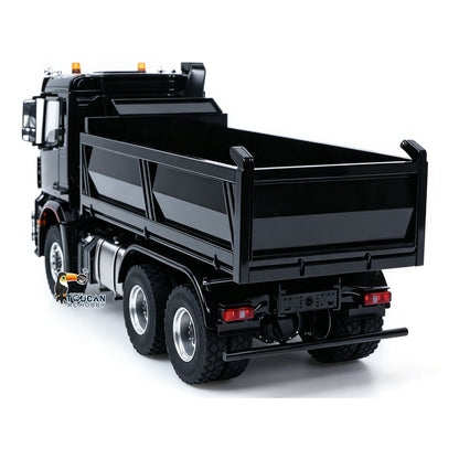 €80 OFF 11.11 BIG SALE MODO 6X6 Metal Chassis 3348 RC Hydraulic Dumper 1/14 Radio Controlled Tipper NO Lock Light Sound Radio Battery Construction Truck RTR