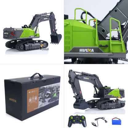 HUINA 1/14 593 Toys Model RC Excavator Car Gift Battery 2.4G Remote Control Digger
