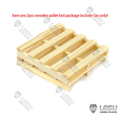 TOUCAN RC HOBBY LESU RC 1/14 Hydraulic forklift Transfer Car Truck Model ESC Motor Light Sound System Metal Front Rear Wheel Hub Toolbox