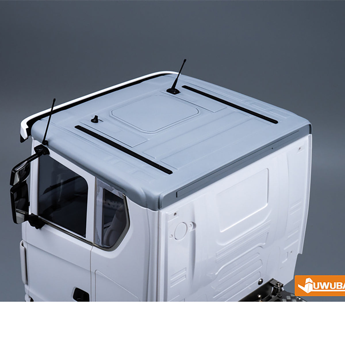 Kunststoff Low-top Dach Shell für 1/14 Tamiya DIY 770S Radio Control Traktor Lkw 56371 56368