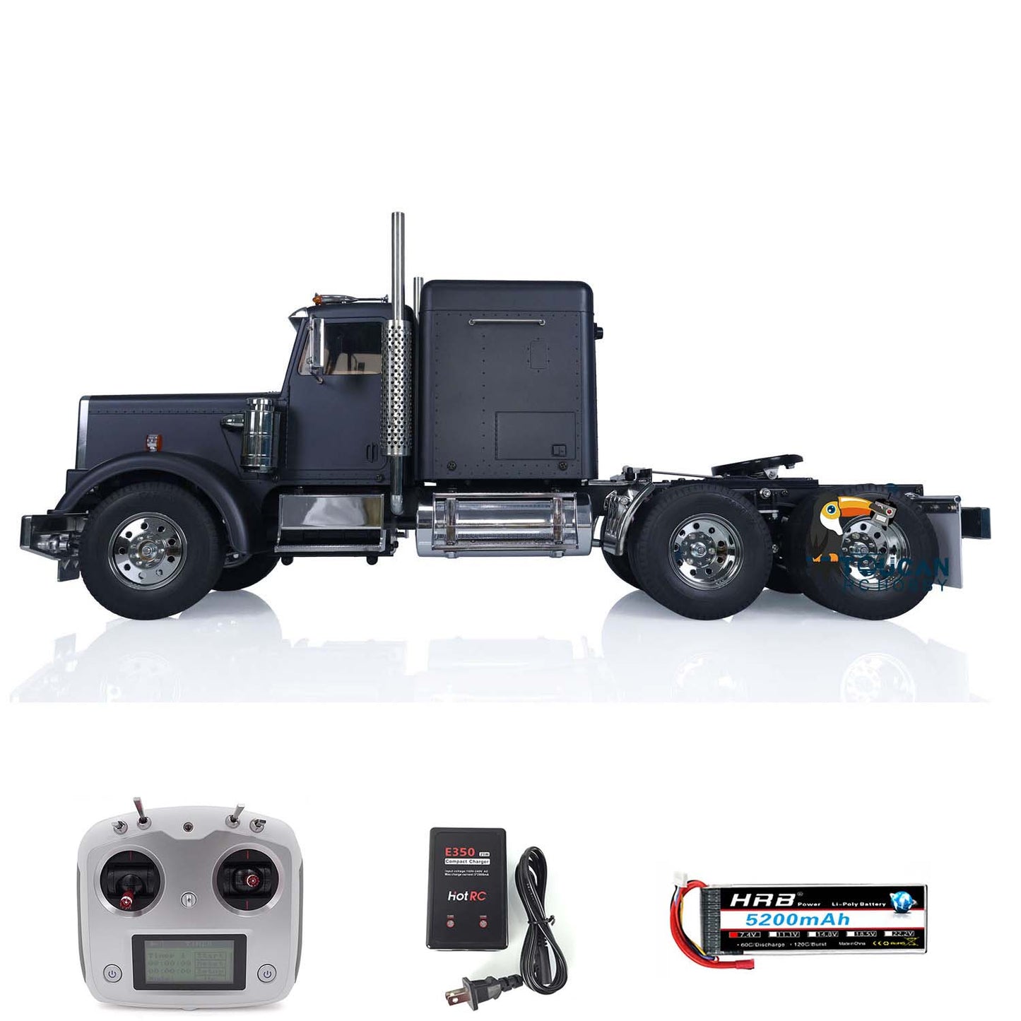 Vorbestellung Tamiya 1/14 6x4 56336 RC Traktoranhänger RTR Funkgesteuertes Elektromaschinenbaufahrzeug DIY Hobbymodelle