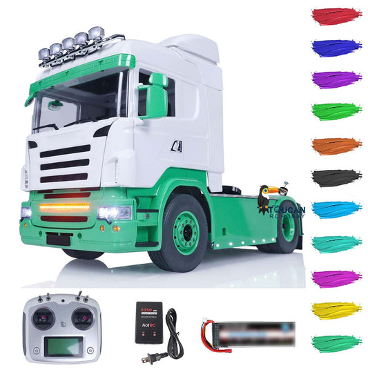 TOUCAN RC HOBBY 1/14 4X4 RC Tractor Truck  Metal Chassis RTR Wireless Controlled Cars Model