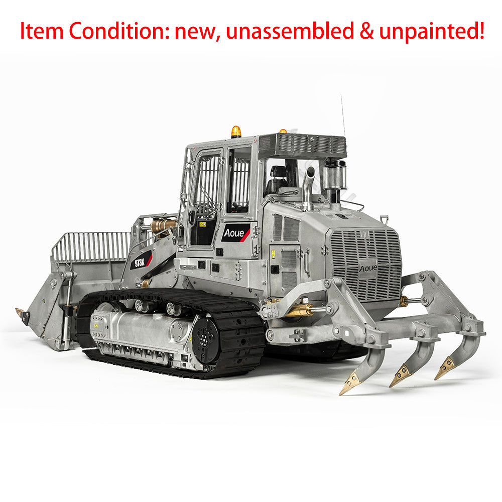 TOUCAN RC HOBBY LESU 973K 1/14 Metal RC Hydraulic Loader B0025/B0024 Kit with Motor Servo ESC Light Sound System for DIY Construction Model Builders and Hobby Collectors