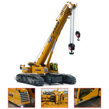 Toucanhobby D1220 1/14 Metal RC Hydraulic Telescopic Crawler Crane Truck Engineering Vehicle 10CH Valve Brushless ESC for Adults