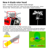 2.4G RC Scale FlyWing BELL 206 Helicopter 4 Blade Rotor Remote Control Aircraft GPS Brushless Motor Battery RTF Smart Drone Gift