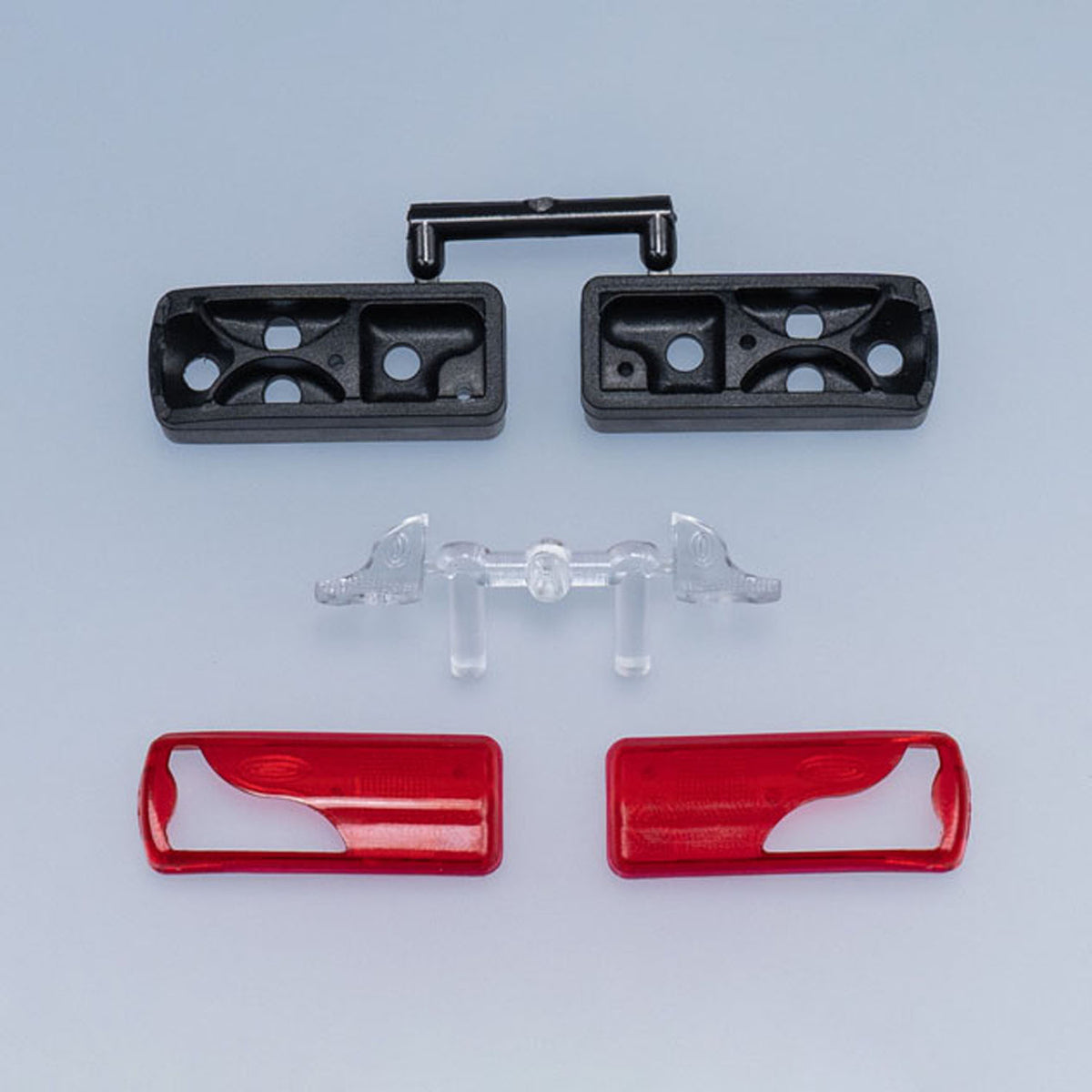 LED 5V Kunststoff Rücklicht Rückleuchte für 1/14 DIY TAMIYA Fernbedienung Traktor Lkw Modell MAN Anhänger Kipper Auto Zubehör