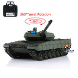 2.4Ghz Henglong 1/16 TK7.0 Plastic Leopard2A6 Ready To Run Remote Controlled Tank 3889 W/ 360 Turret Tracks Sprockets Idlers
