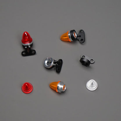 LED-Kunststoff-Markierungsleuchte, 2,2 V-3 V, hintere Begrenzungsleuchte für DIY Tamiya 1/14 RC Traktor-LKW-Modell, Sattelauflieger, Kipper, Autoteile
