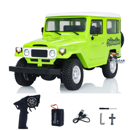 TOUCAN RC HOBBY 1/16 HG 4x4 RC Off-road Vehicles FJ40 Electric Remote Control Crawler Car Painted Assembled Simulation Hobby