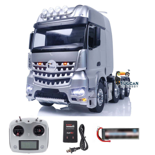TOUCAN RC HOBBY  1/14 8x8 RC Tractor Truck Metal Chassis High-Quality DIY Remote Control Car
