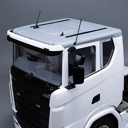Kunststoff Low-top Dach Shell für 1/14 Tamiya DIY 770S Radio Control Traktor Lkw 56371 56368