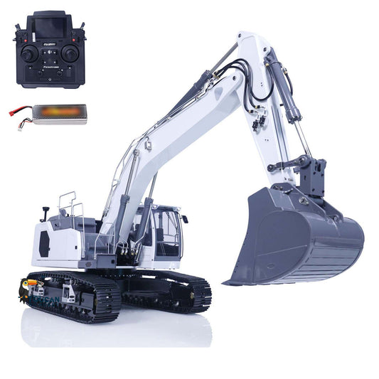 TOUCAN RC HOBBY 1/14 Scale LESU 945 Metal Hydraulic RC Digger LESU Aoue-LR945 Wireless Radio Control Excavator Assembled Painted Lights System 7CH Valve