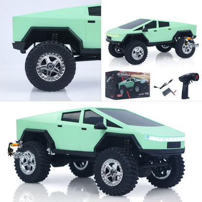 TOUCAN RC HOBBY 1/18 2.4G Remote Control Rock Crawler Car RC Climbing Car 4*4 Vehicle RTR 2Speed Gearbox 370 Brushed Motor Battery LED Light