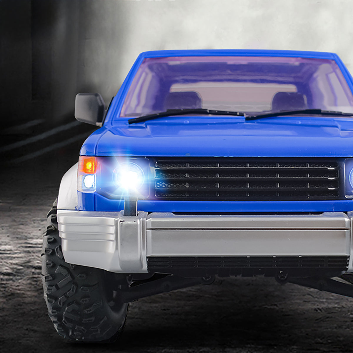 4WD 1/14 Drahtlose Steuerung Geländewagen 4x4 RC Crawler Automodell LDRC LD1297 Weiche Gummireifen Simulierte Kraftübertragungsbox