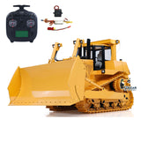 In Stock Metal 1/14 Scale RC Hydraulic Bulldozer DXR2 Remote Control Dozer Model W/ New Sound Module Motor ESC Servo Light System