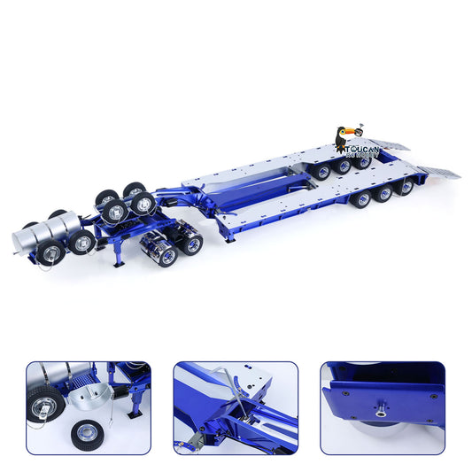 Begrenzte lager JDMODEL 1,5 M Metall Drake Anhänger für 1/14 TAMIYA Traktor Lkw LESU Fahrzeuge 1/12 DIY Modell Spielzeug Autos