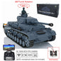 Henglong 1/16 Plastic TK7.0 3858/3859 German Panzer IV F2 F RTR RC Tank FPV Infrared Comkbat 360 Degrees Turret Smoke BB Steel Driving Gearbox Metal Barrel