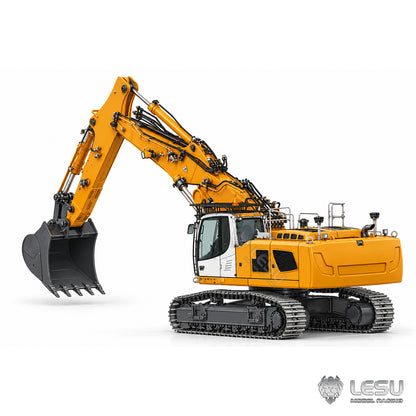 TOUCAN RC HOBBY LESU LR956 B0030 3Arms 1/14 Metal RC Hydraulic Drive Excavator Dual Pumps 10CH Valve Brushless Motor Light PL18EVLITE Radio No Sound