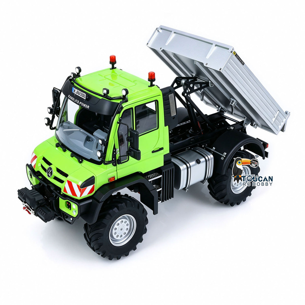 TOUCAN RC HOBBY Fast Free Shipping KABOLITE K5501 1/14 Remote Control Off Road Car RC Dumper ATV Light Truck 2-Speed Transmission Metal Drive Shaft Lights Sounds