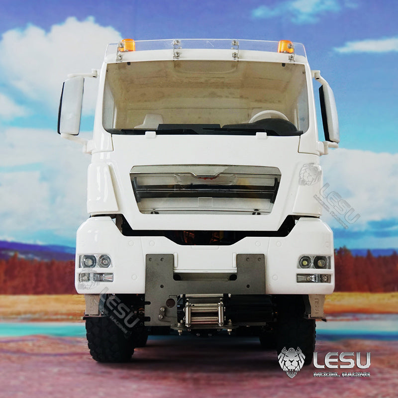 TOUCAN RC HOBBY LESU 1/14 Scale 8*8 Metal Chassis TGS Hydraulic Dumper Truck Construction Vehicle Light Sound System Motor ESC