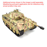 Henglong RTR 1/16 7.0 RC Tank German Panther G 3879 Steel Gearbox BB IR Sound Smoking 2.4G Radio 1800MAH Battery 320 Degree