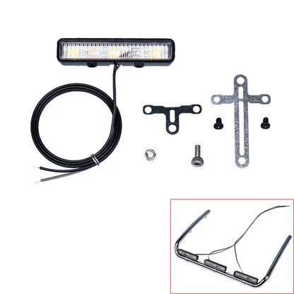 2,2 V-3 V LED-Kunststoff-Dachstrahler für DIY TAMIYA 1/14 RC Traktor-LKW-Crawler Geländewagen-Engineering-Fahrzeug-Hydraulikkipper