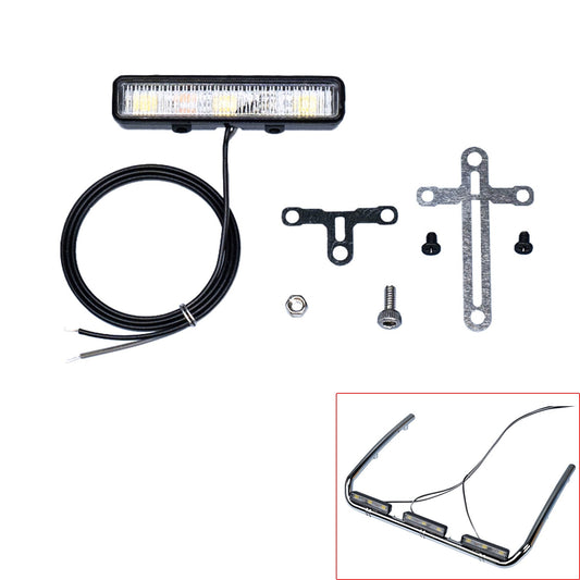 2,2 V-3 V LED-Kunststoff-Dachstrahler für DIY TAMIYA 1/14 RC Traktor-LKW-Crawler Geländewagen-Engineering-Fahrzeug-Hydraulikkipper