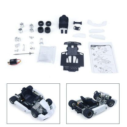 KIT JDM 298A 1/10 4x2 RC Go-Kart Unlimited DIY Model Vehicle Remote Control Electric Racing Car Motor No Battery for Adult