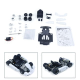 KIT JDM 298A 1/10 4x4 RC Go-Kart Unlimited DIY Model Vehicle Remote Control Electric Racing Car Motor No Battery for Adult