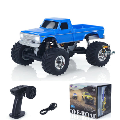 JABAILE 3602 1/36 4WD 2,4G Funkgesteuerte Geländewagen Mini Crawler Auto Batterie Lichter RTR RC Spielzeug Modell Kinder Geschenk