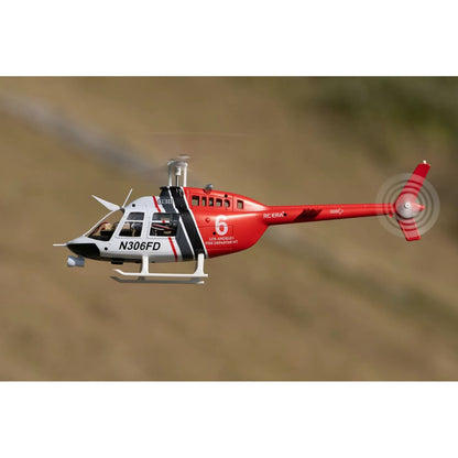 1/33 C138 RC Simulation Hubschrauber Modell Bell206 6CH Funksteuerung Stuntflugzeug 6 Achsen Gyroscop Batterie Erwachsene Geschenke Spielzeug