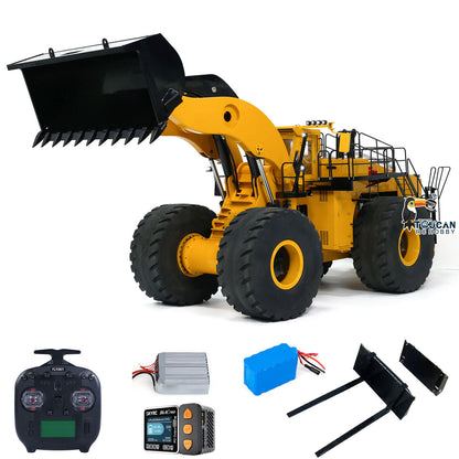 Toucanhobby L2350 1/14 Metal RC Hydraulic Loader Remote Control Engineering Model Smoke Unit ST8 Radio Controller for Machinery Enthusiasts