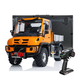 UNI U423 4X4 1/10 RC Rock Crawler Cars 2Speed Gearbox Remote Control Off-road Vehicles with Winch Light Sound 540 Brushed Motor